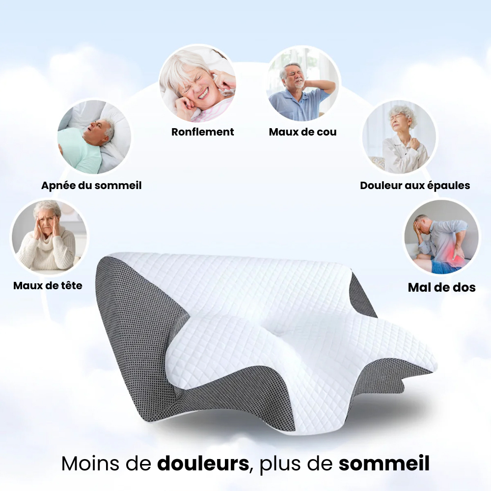 Oreiller Médical Ergonomique